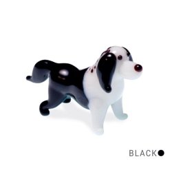 画像1: 犬 ボーダーコリー Tynies 118 Glass Figure　Unc - Border Collie Dog