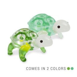 画像1: ガラス細工　 Tynies 168-NP Glass Figure　Slo - Tortoise   