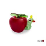画像: ガラス細工　 Tynies 63-NP Glass Figure　Eat - Worm in Apple     