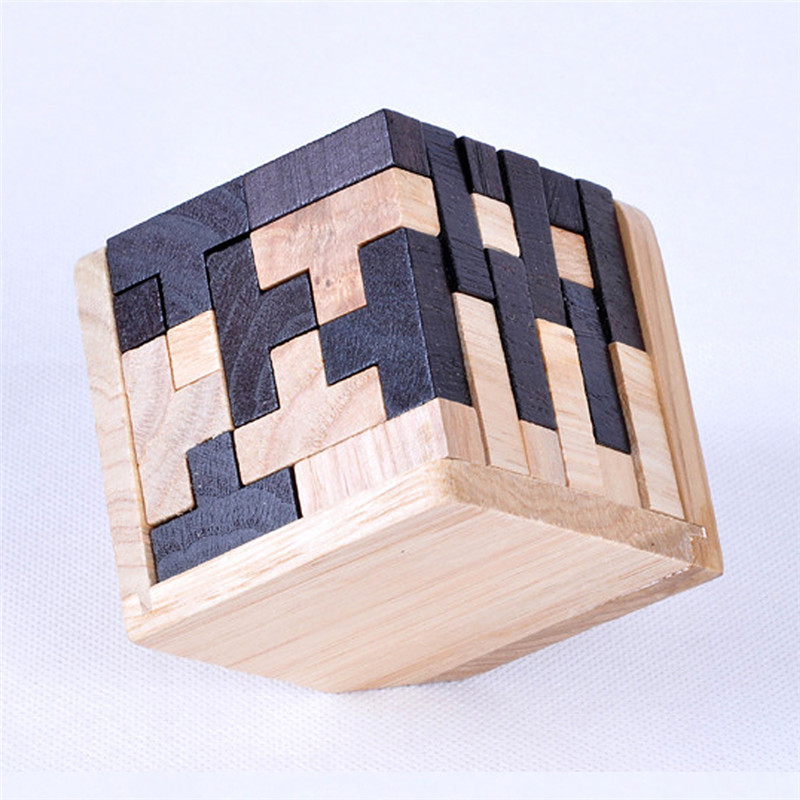 画像: 木製　立体ジグソーパズル